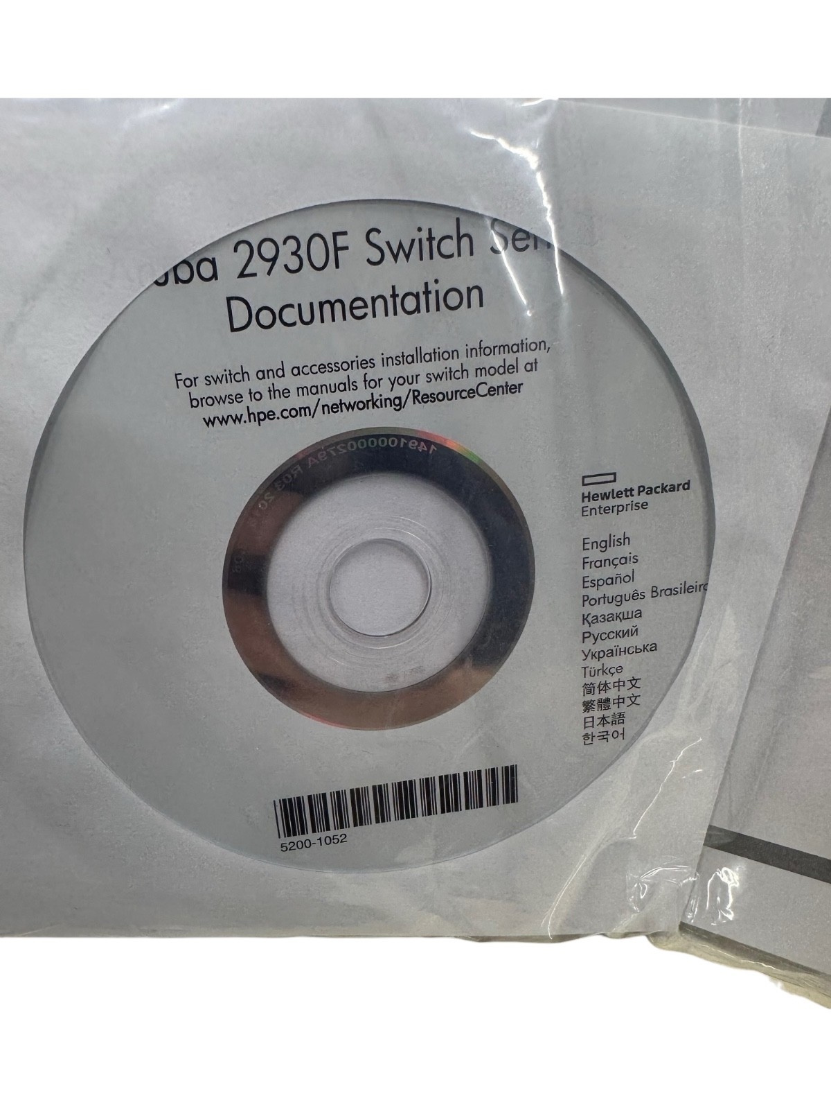 Hewlett Packard Aruba 2930F 24G/48G Switch Quick Setup Guide & Safety Reg Info