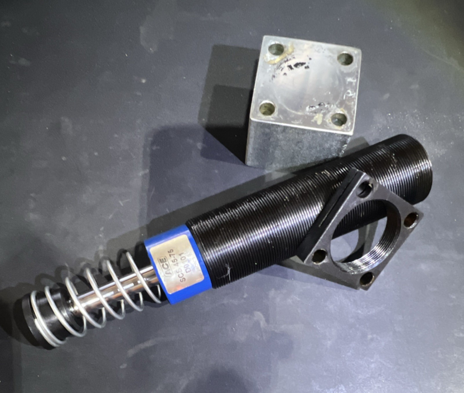 ACE Shock Absorber Cylinder 45mm Bore 75mm Stroke SCS 45-75 D0101