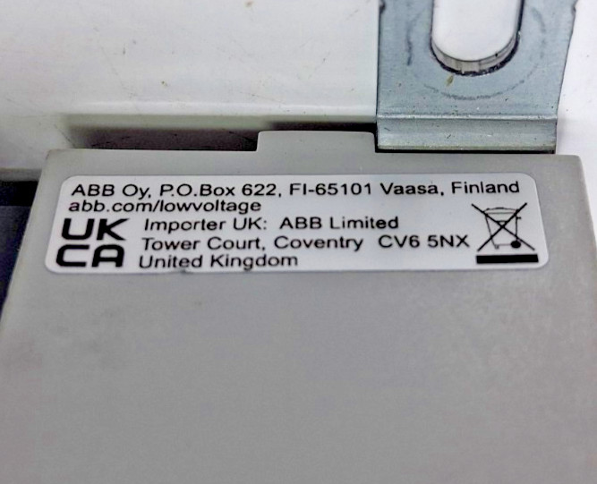 ABB OS60G-J30 Fusible Disconnect w/LPJ-40SP Fuses