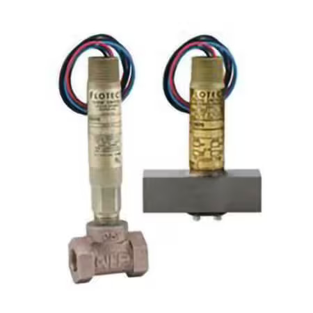 Dwyer Instruments V6epb-B-S-Lf Mini-Size Flow Switch, Brass Upper And Lower