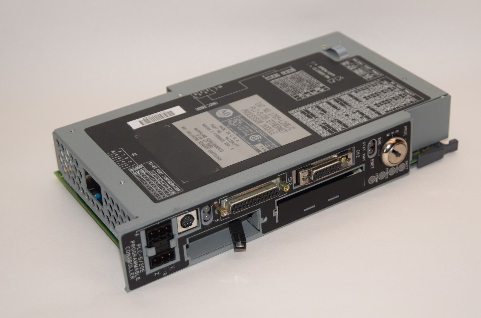 ALLEN BRADLEY 1785-L20E/C PLC-5/20 Ethernet Processor Module Ser C Rev E (NEW)