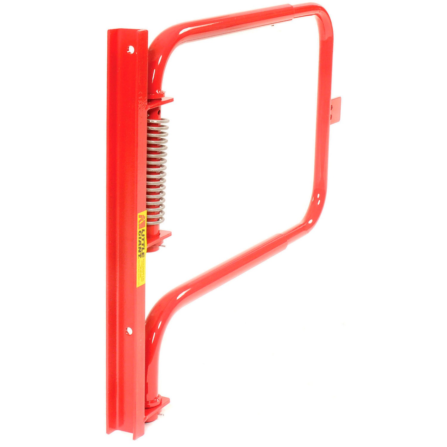 Little Giant Adjustable Width Spring Safety Gate Steel 22-1/2″ to 36″ Red