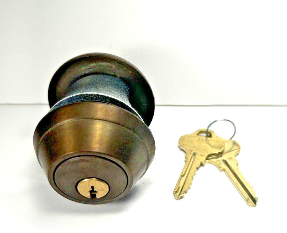 SCHLAGE B663P EV 613 Everest CYL X Classroom Turn NOS Bronze
