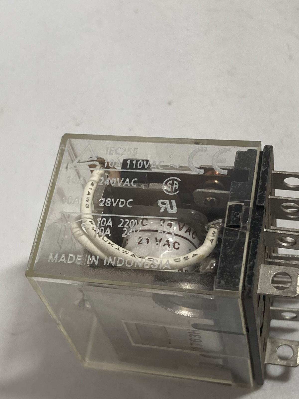 OMRON LY4-24VAC RELAY 10A 110VAC 14 PIN NNB