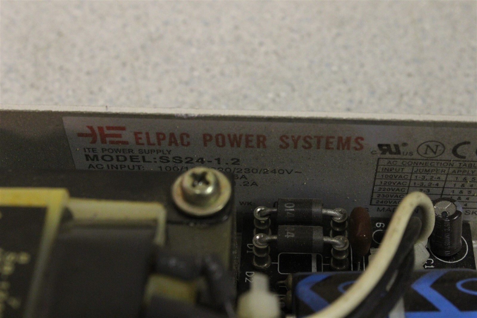 Elpac SS24-1.2 Power Supply *FREE SHIPPING*