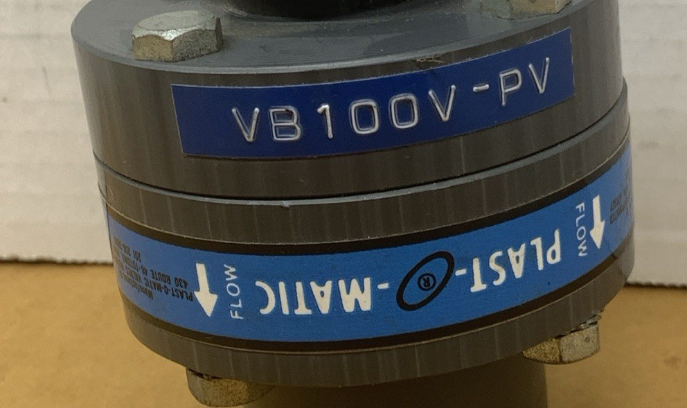 PLAST-O-MATIC VB100V-PV VACUUM BREAKER 1″ **NEW**