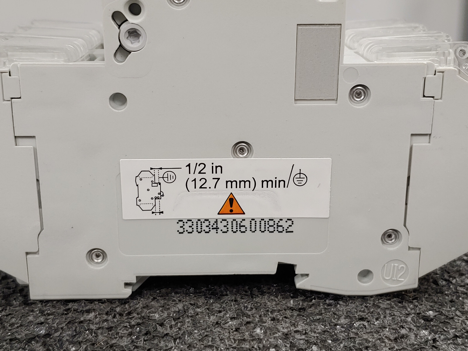 SCHNEIDER ELECTRIC 60297 D 25A 3P 240V C60 Multi 9 MCB Miniature Circuit Breaker