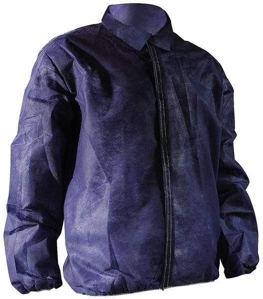 Cellucap 6512EBHLXXXX Disposable Lab Coat, Polypropylene, Hook-and-Loo