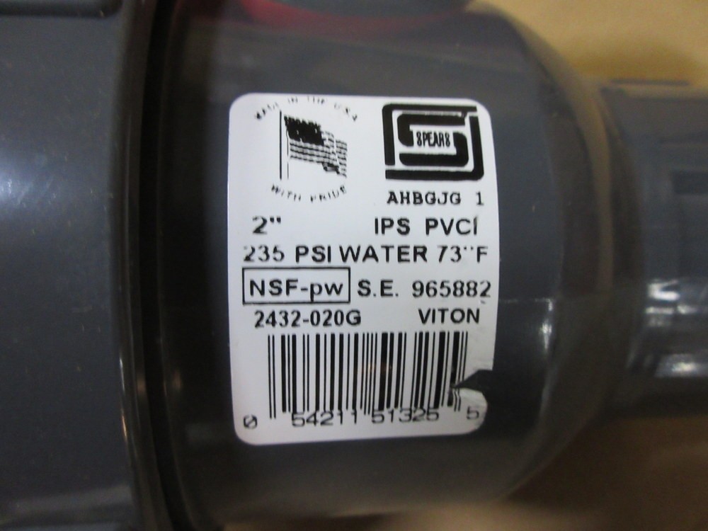 Spears 2432-020G Single Entry 2″ Ball Valve 2432020G