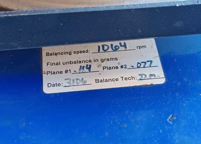 Baldor VEM3613T 36A003S042G1, 230/460V, 11.8/5.9A NSNP, 3-PH with Blower Blade