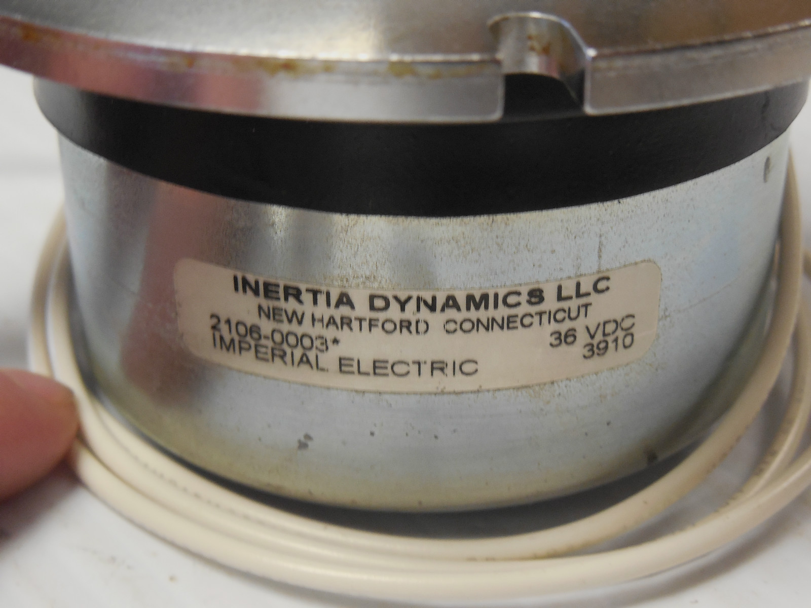 NEW INERTIA DYNAMICS FLOOR SCRUBBER BRAKE 2106-0003 21060003 36 VDC
