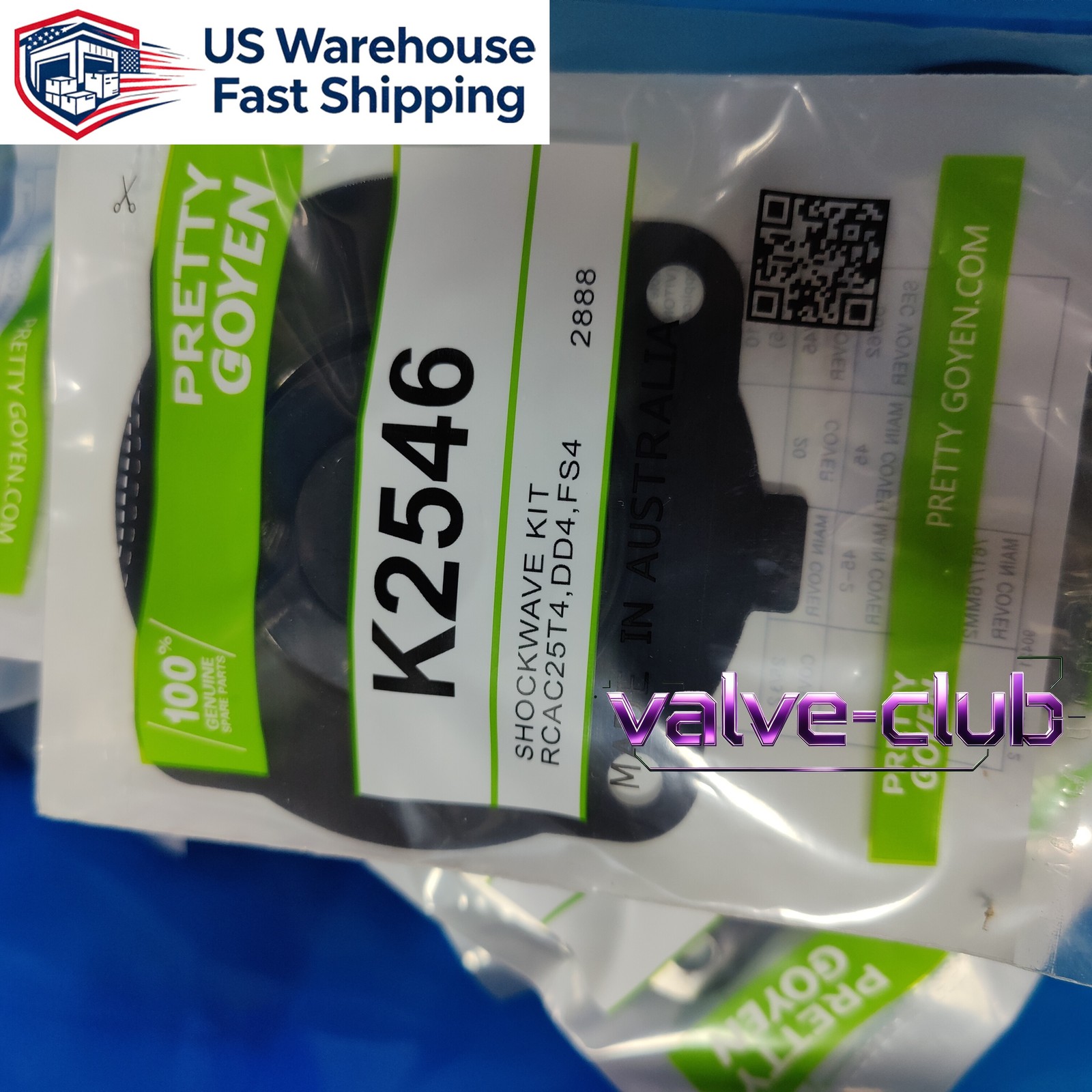 1PCS GOYEN K2546 New For Diaphragm Repair Kit fast shipping USA Stock