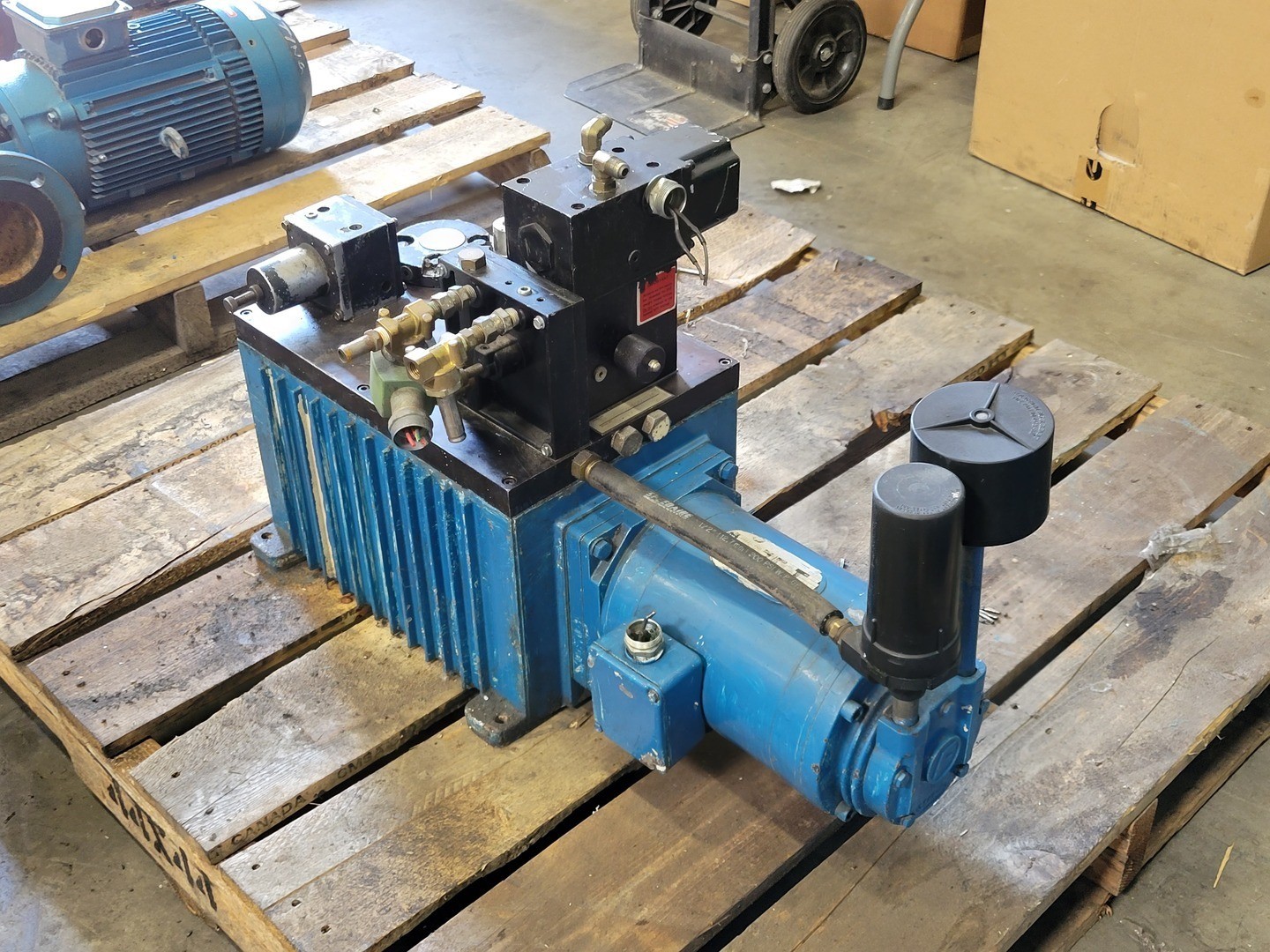 Fife P50-1GMA22YA 1/2 hp Pneumohydraulic Power Unit