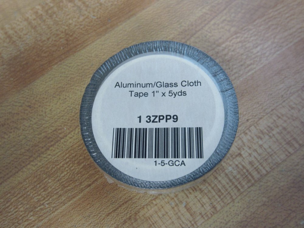 Part 3ZPP9 Aluminum/Glass Cloth Tape 1″ x 5yds 1-5-GCA (Pack of 6)