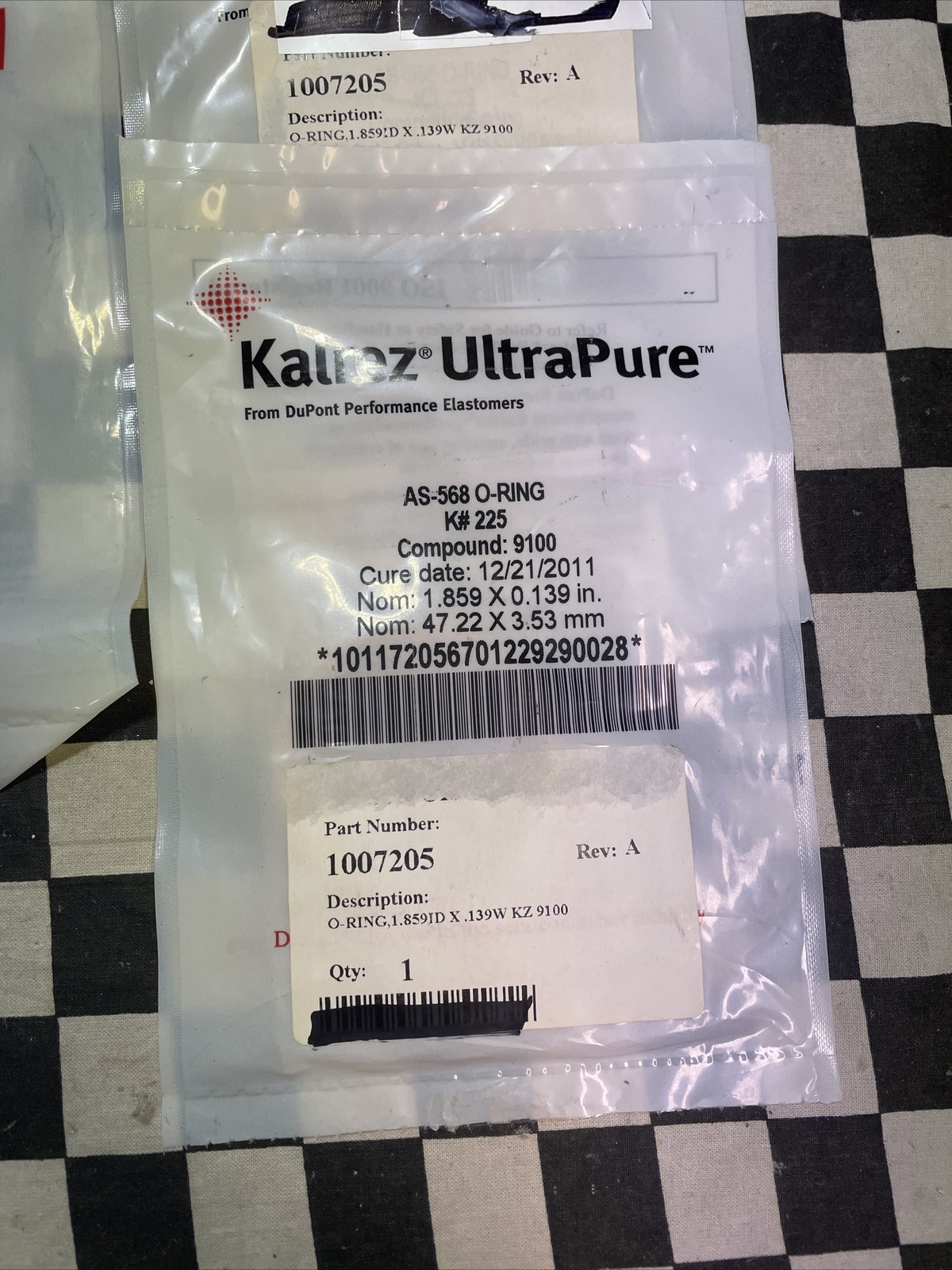 KALREZ ULTRAPURE AS-568A K#383 K#225 K#232 K#140 K#232 K#227 K#225 Lot Of 12