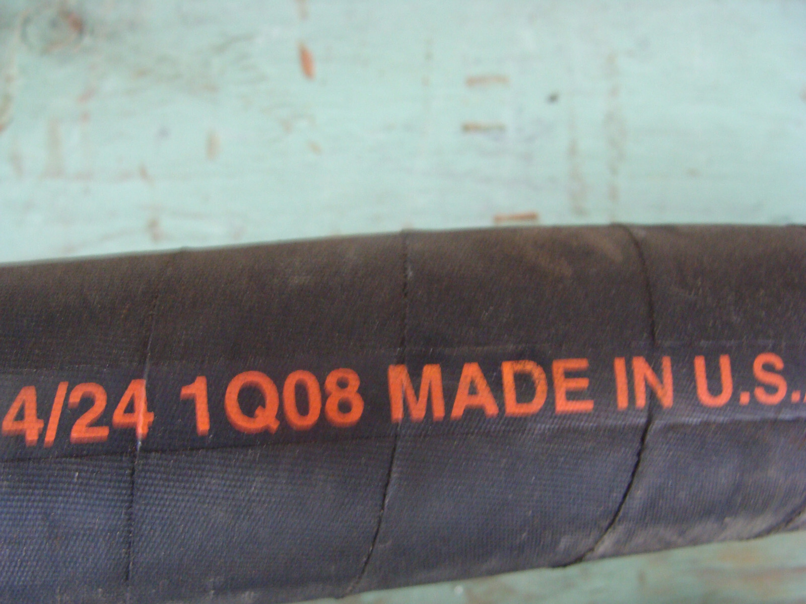 AEROQUIP FC619-24 HYDRAULIC HOSE 150PSI 100R4X1-1/2 MSHA IC84/24 1Q08 3FT LENGTH