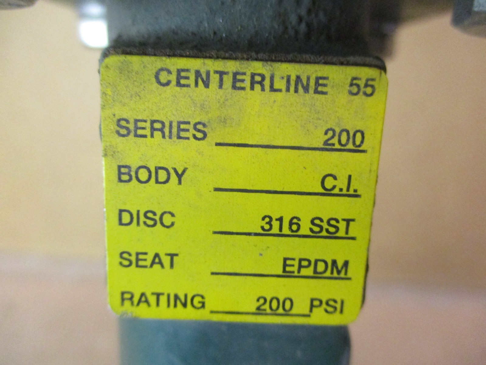 Triac Controls Model 2CB80DA/2-3 Centerline 55 Series 200 316SS 53463AES