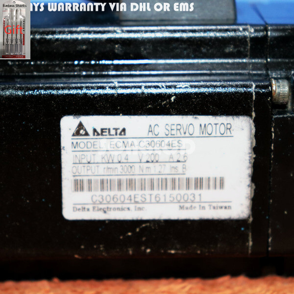 DELTA AC SERVO MOTOR ECMA-C30604ES