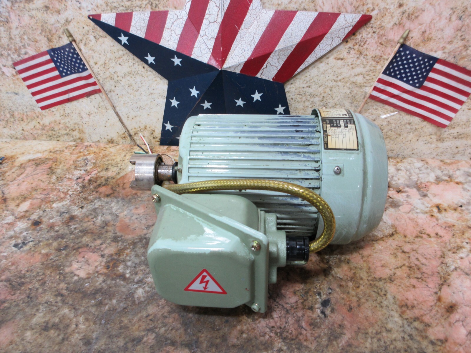 YASKAWA 71-2350 FEQ E PHASE INDUCTION MOTOR OKUMA LB12 CNC LATHE
