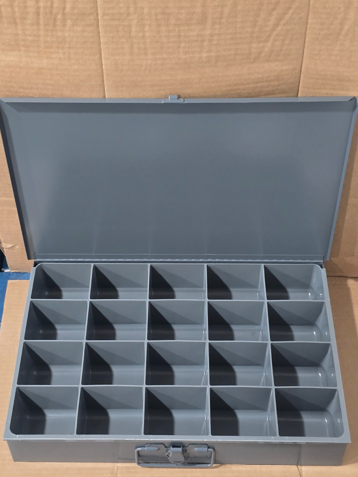 DURHAM 111-95 – DL 20 W/C – No.95 GRAY – (Pack of 1) STEEL ORGANIZER BIN – NEW!