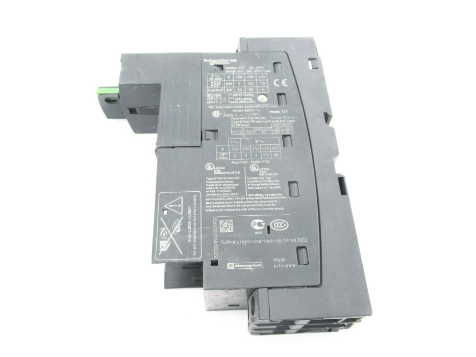 SCHNEIDER ELECTRIC LUB12 12A 690V UNMP