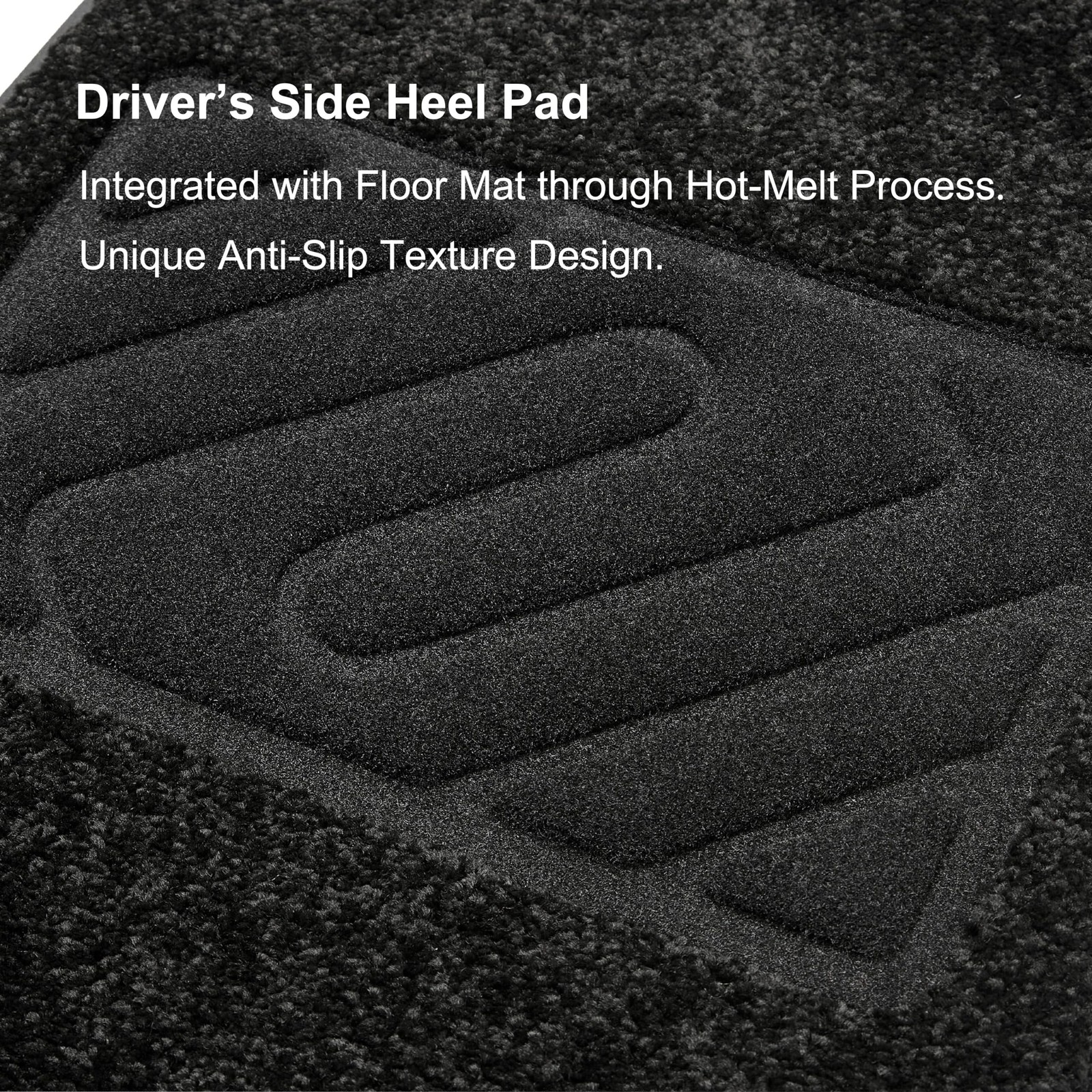 WENNEBIRD Carpet Floor Mats for Tesla Model Y Juniper 2025-2026, 3Pc | 0.6-In…