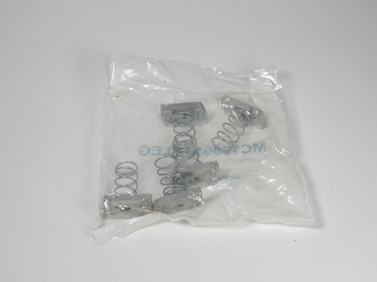 *Lot of 5* McMaster-Carr MC10061420 EG Clamping Nuts W/ Spring 1/4″-20 – NEW …