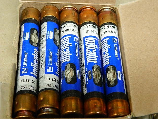 Littelfuse FLSR 30 ID Class RK5 Time-Delay Fuse 30A 600VAC 300VDC 13pcs NEW #3