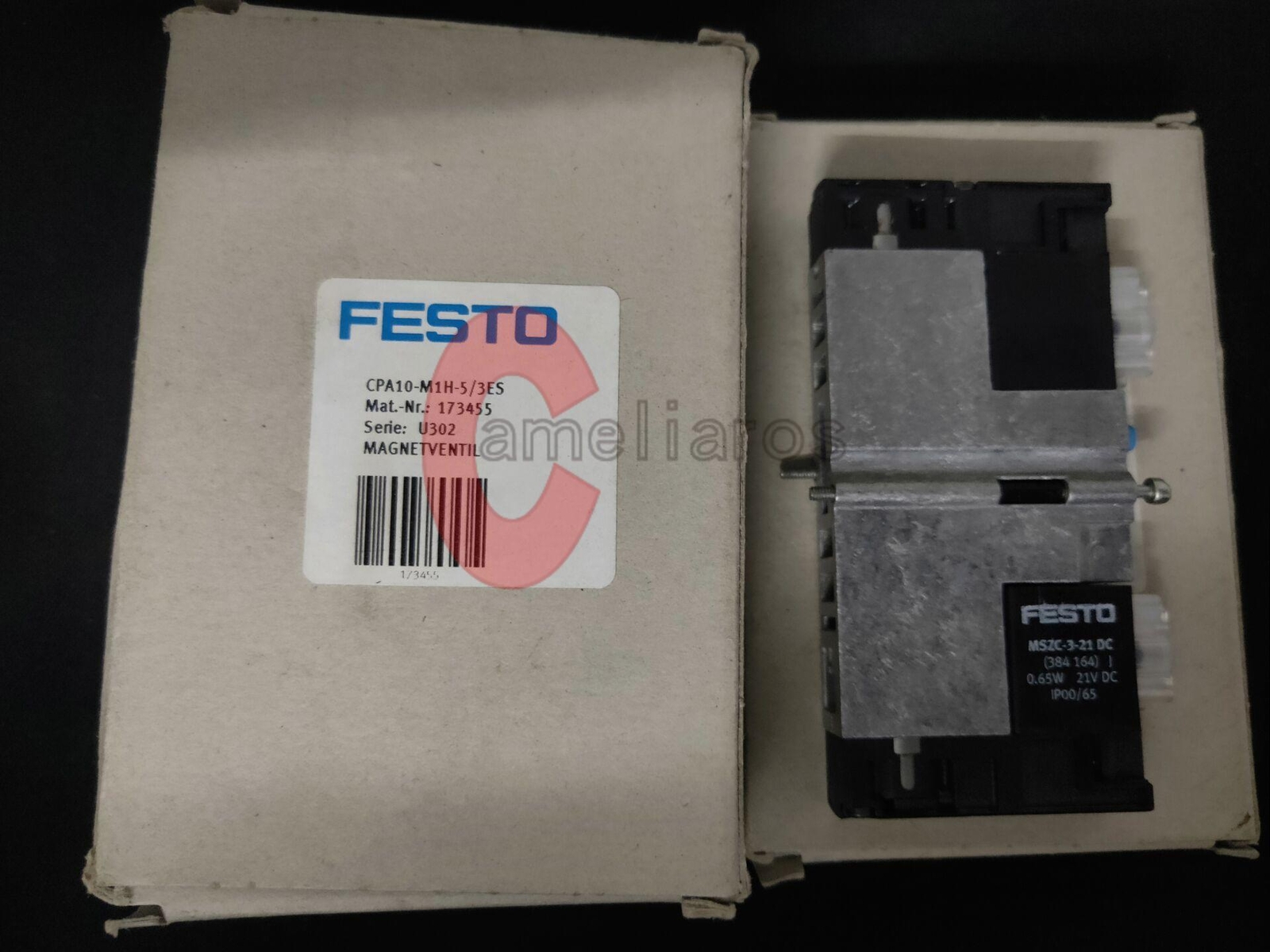 1PCS NEW FESTO CPA10-M1H-5/3-ES 173455 solenoid valve
