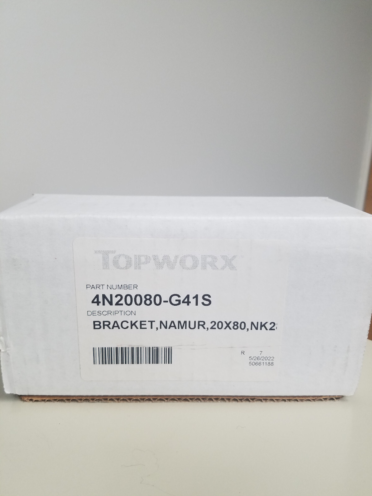 EMERSON TOPWORX 4N20080-G41S NAMUR ACTUATOR MOUNTING BRACKET