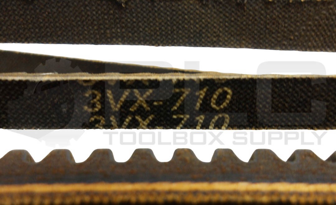NEW LOT OF 6 MBL- MAXSTER WEDGE SUPREME 3VX-710 COGGED V BELT