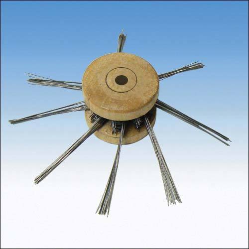 Hatho wooden Texturing-Matting Wheel-Brush 0.8mm Wire Jewelry CARVING tools