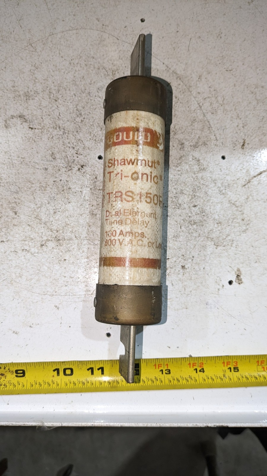 Gould Shawmut Tri-Onic TRS150R 150A 600V AC Time Delay Fuse