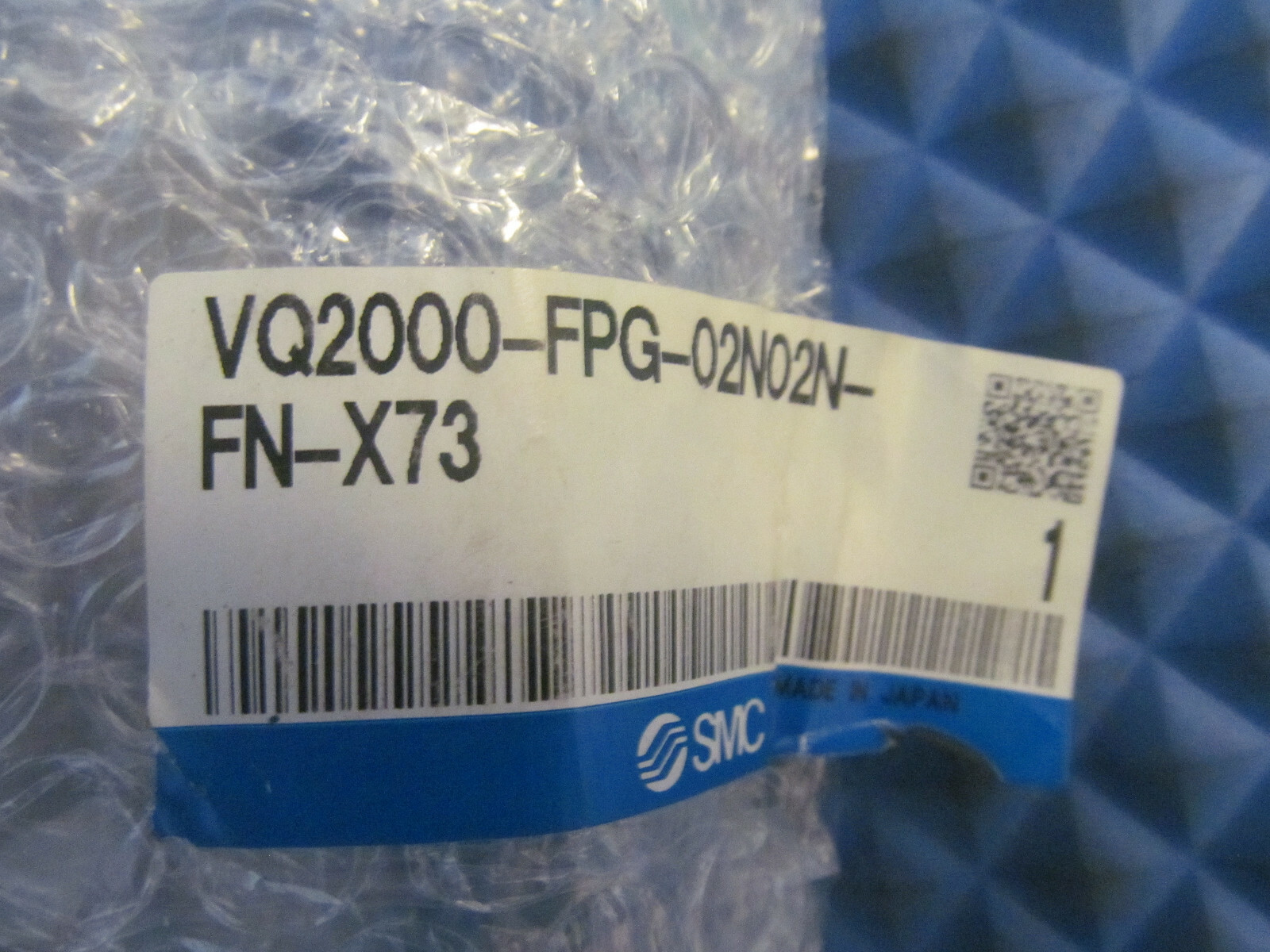 NOS SMC Subplate Valve VQ2000-FPG-02N02N-FN-X73 VQ2000-FPG