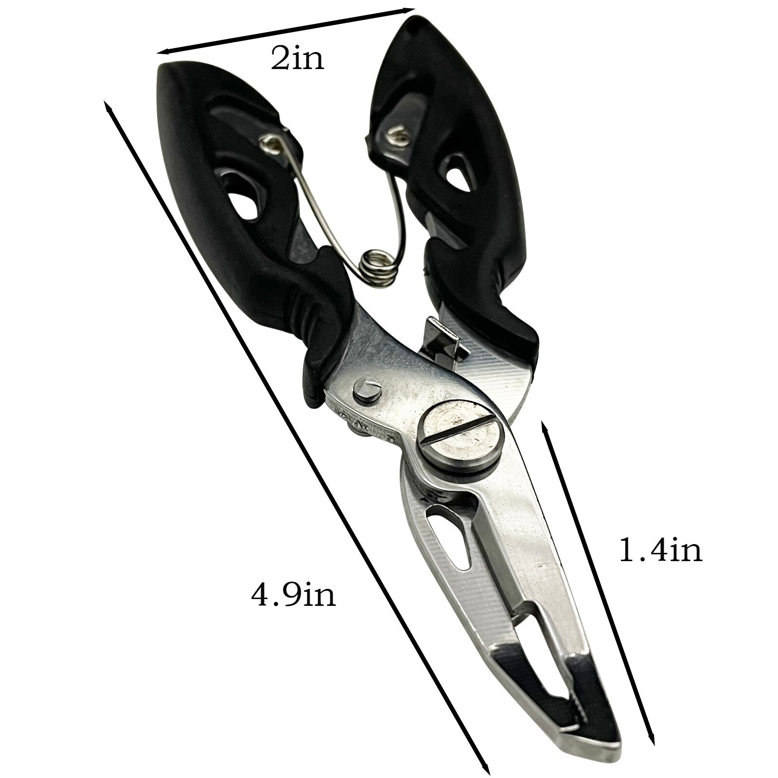 Outdoor Fishing Pliers Scissors Line Cutter Split Ring Hook Remover Tool 1PCS