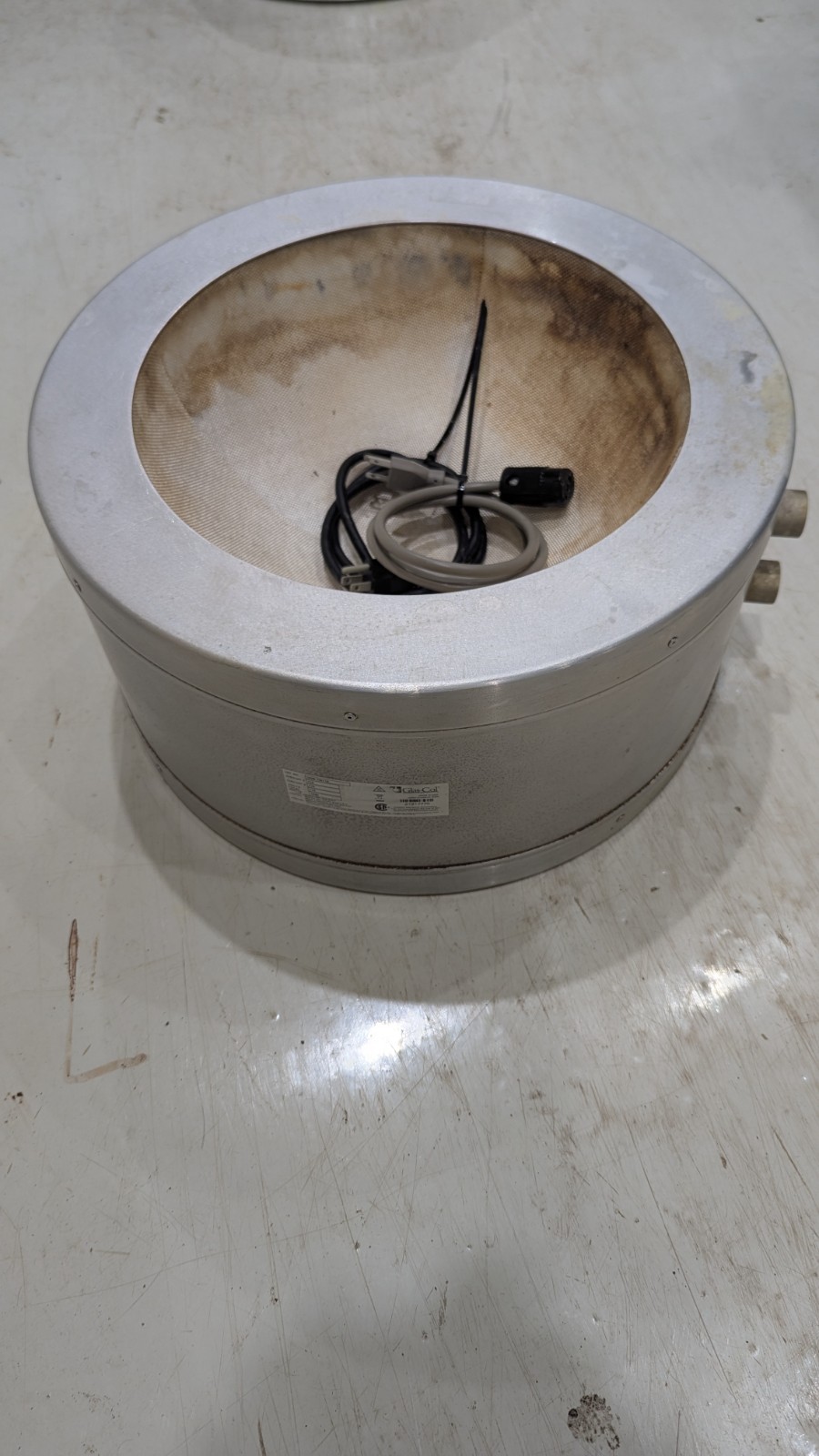 Glas Col 22L Aluminum Heating Mantle 100B TM118 USED with Cords