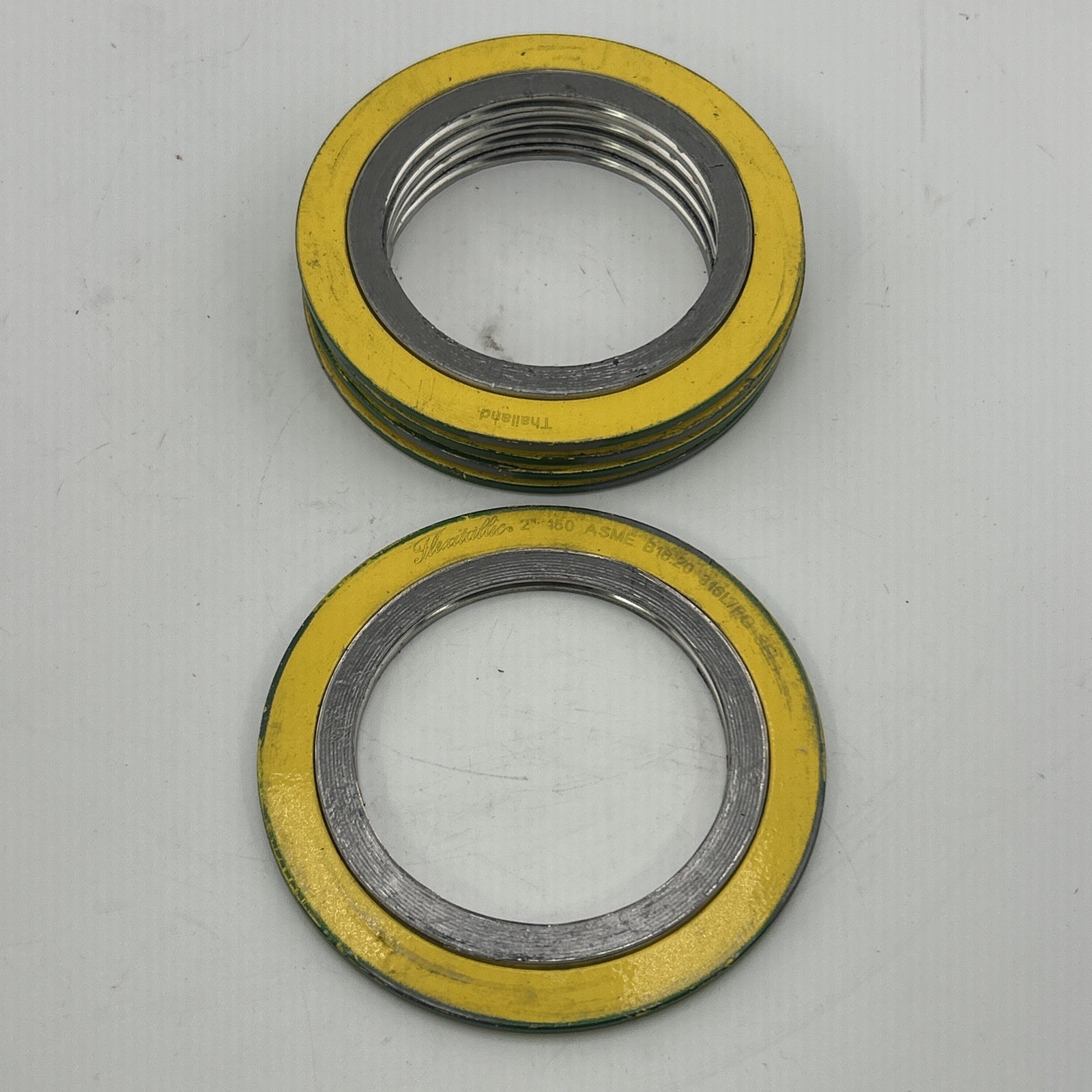 QTY 5 Flexitallic Spiral Wound Gasket HPG 2″ 300/600 316L/316L/FG SEL+