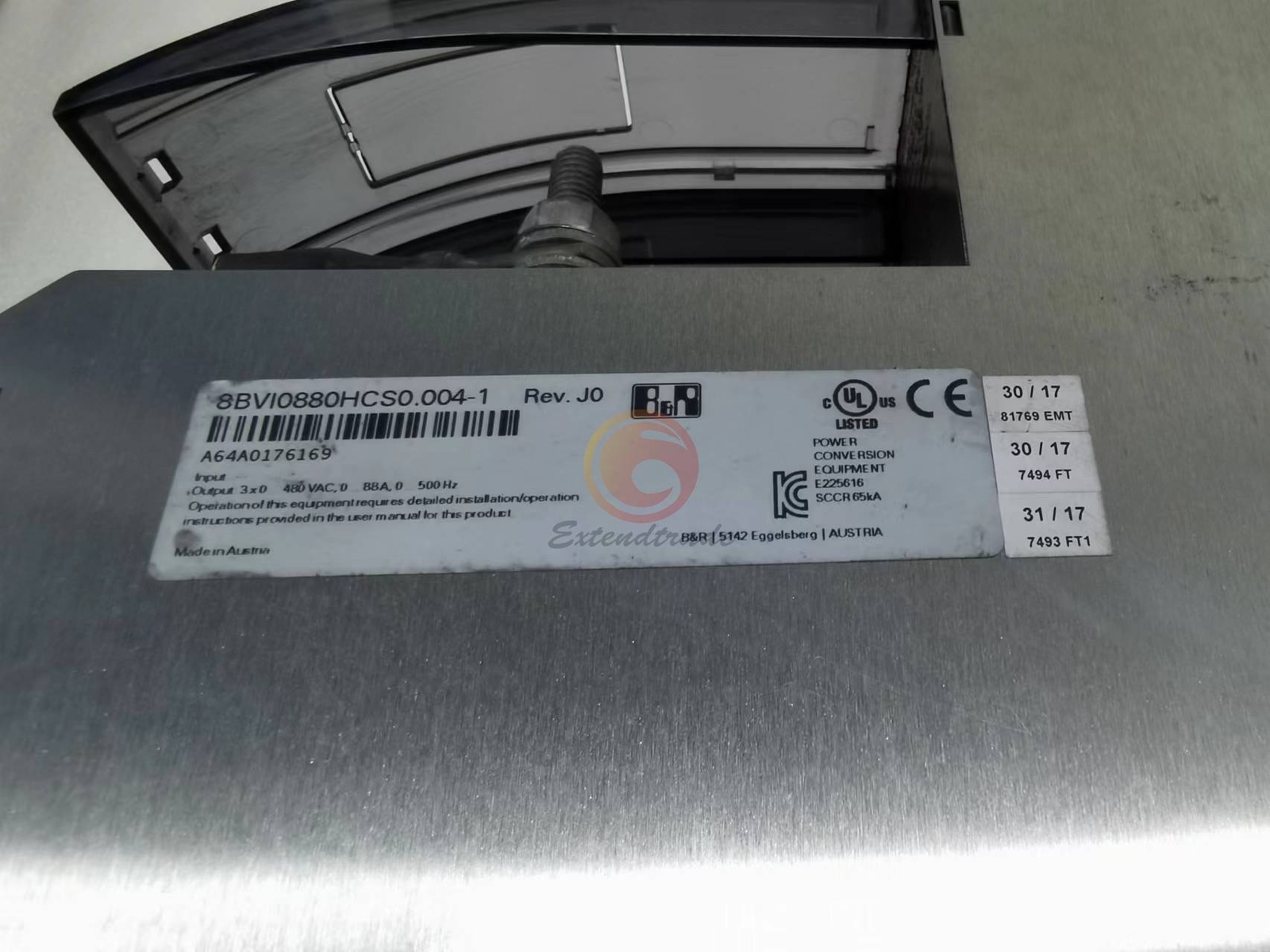 ONE USED B&R Drive 8BVI0880HCS0.004-1
