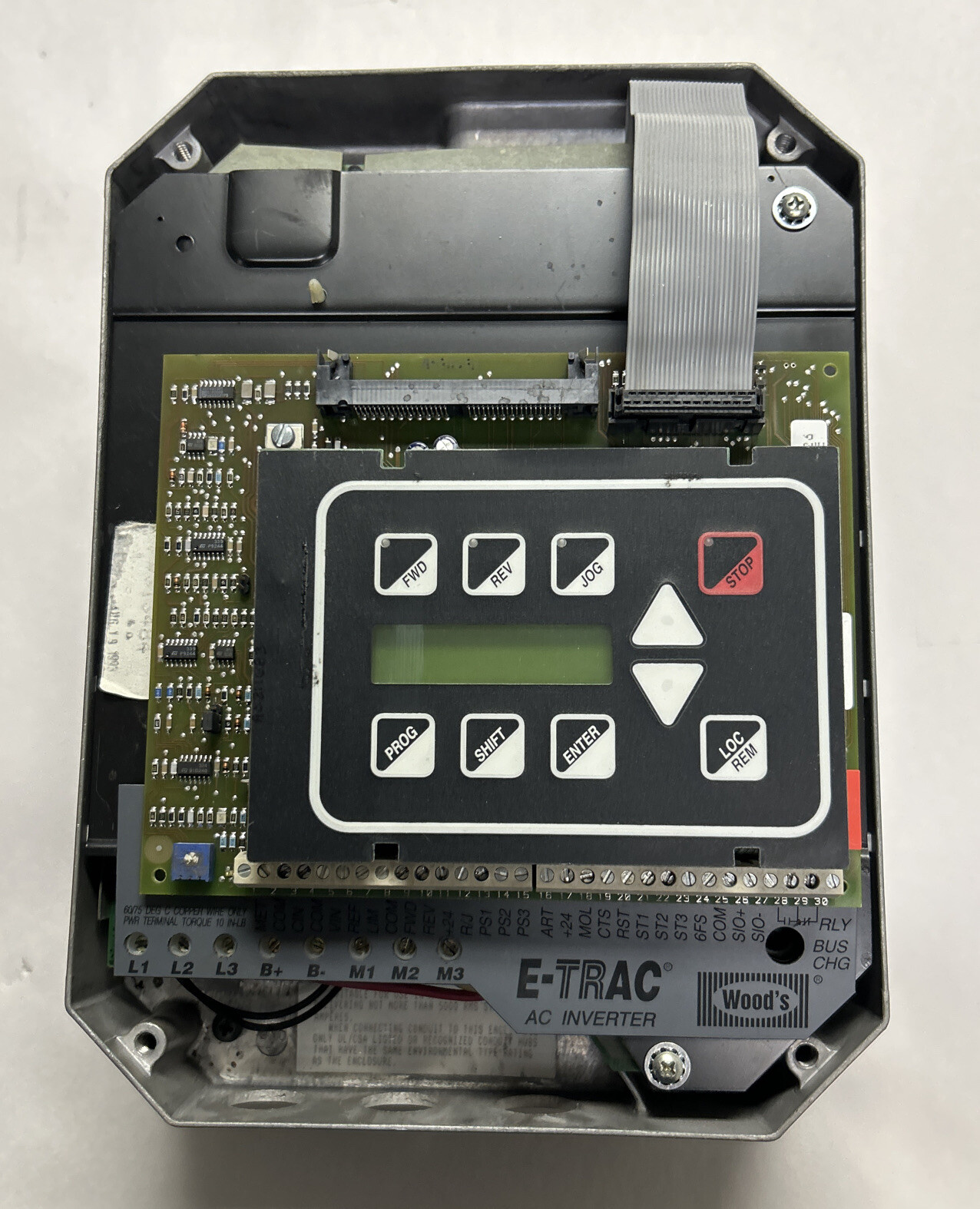 TB WOODS,WFC4001-0A,AC DRIVE 2.2A 460V 1HP NO COVER