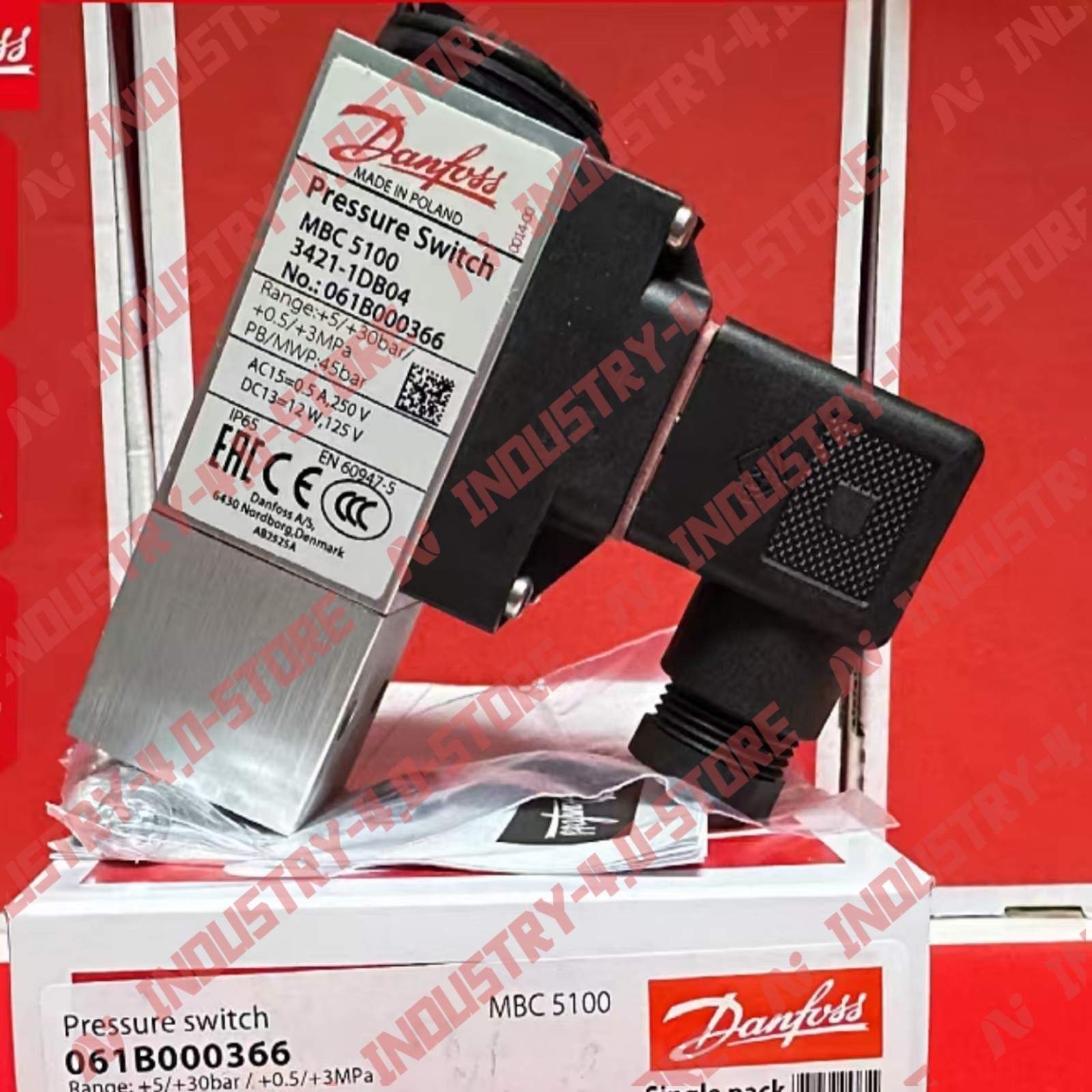 Danfoss 061B000366 MBC5100 Pressure Sensor#1pcs new in box