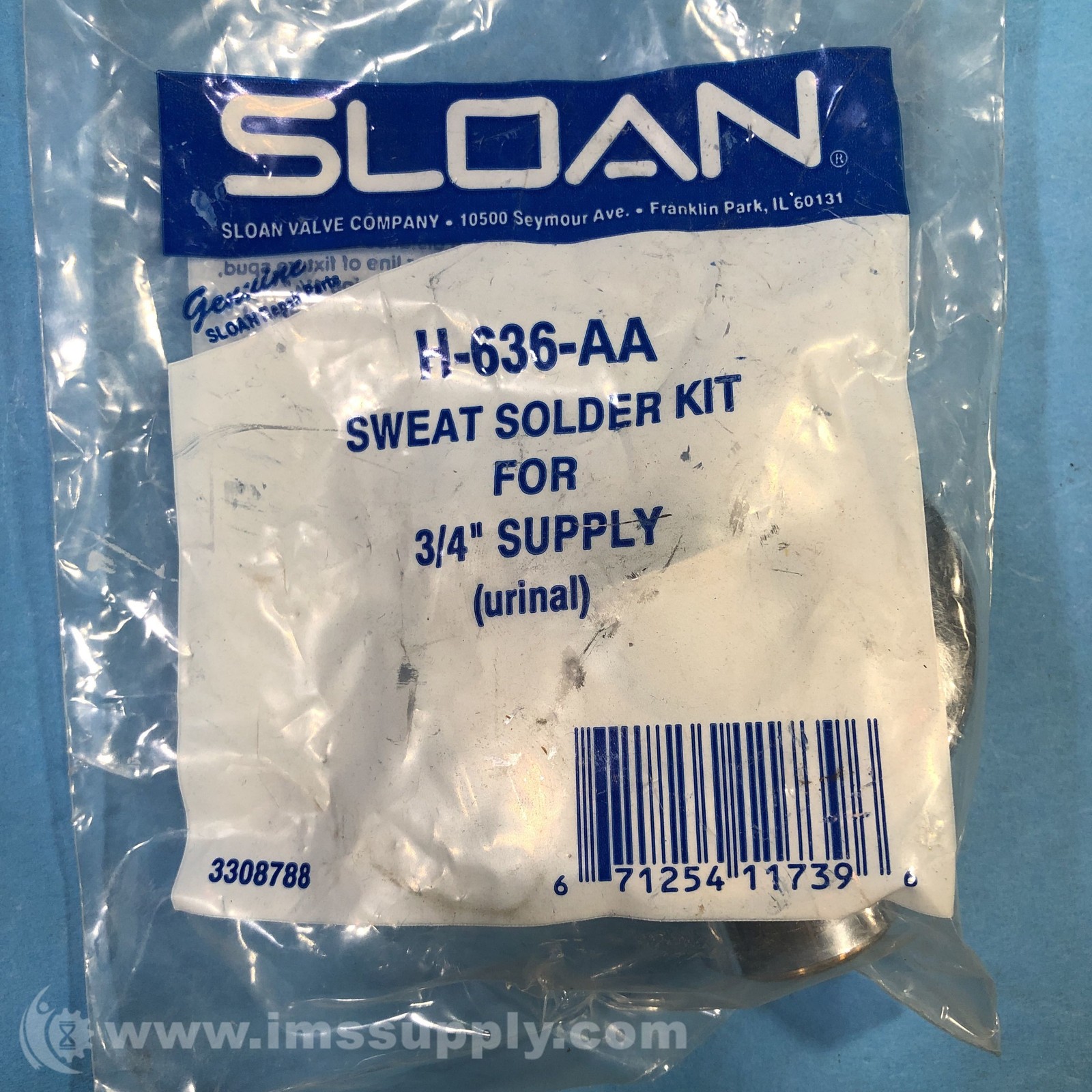 Sloan H-636-AA Sweat Solder Kit FNFP