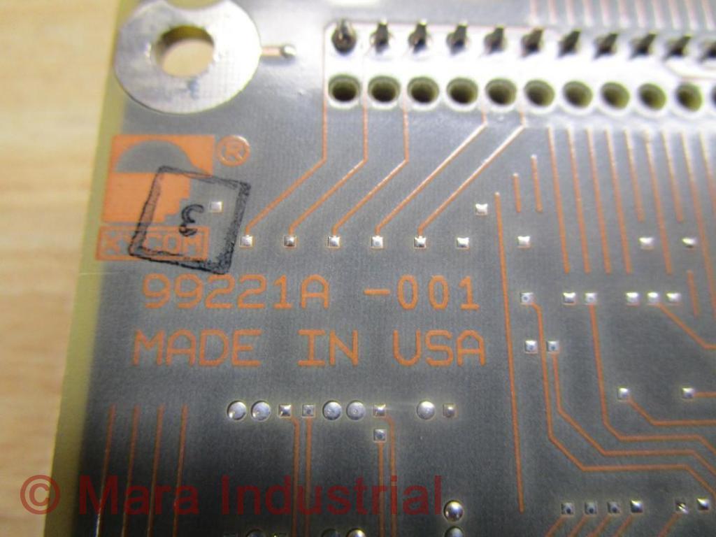 Xycom 99221A-001 PC Board 99221A001