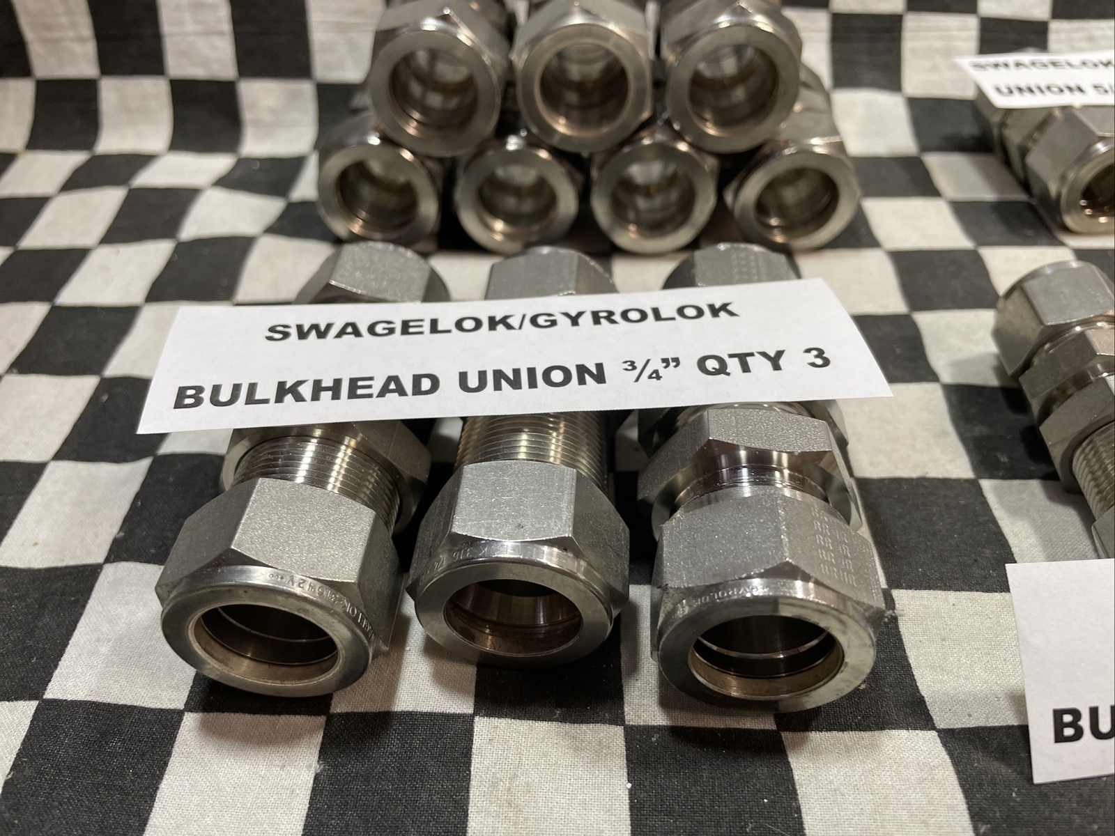 SWAGELOK UNION SS-1210-6 SS-810-6 SS-400-6, SS-400-6-2, SS-1210-6-4, SS-1610-6-8