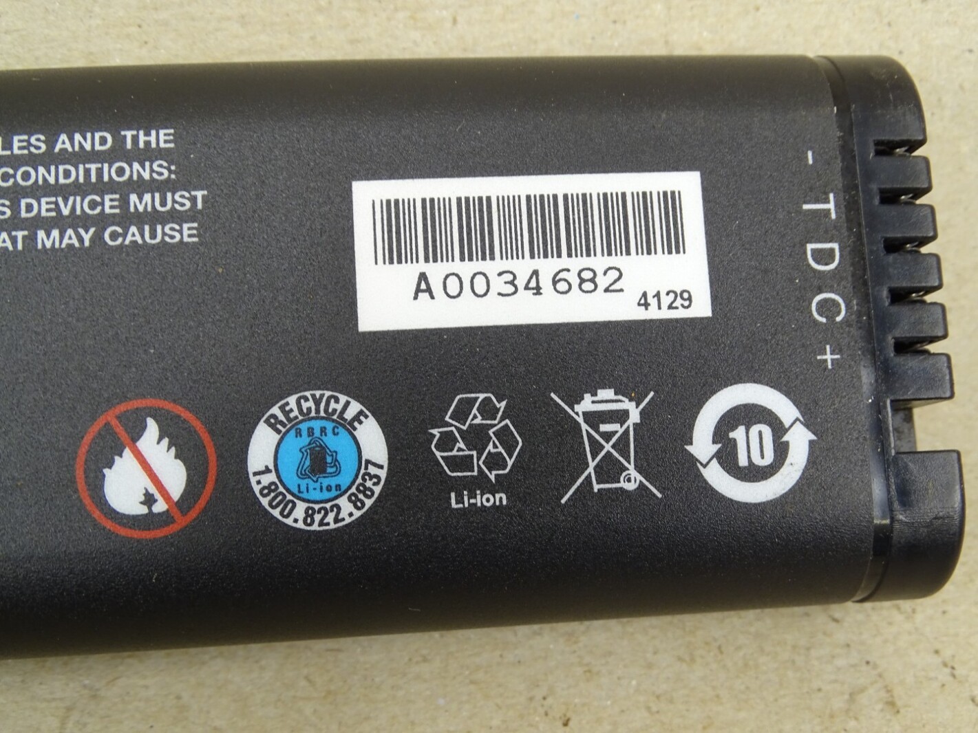 SM-Energy Snap-On Battery 11.1V 70Wh UNTESTED, SM204