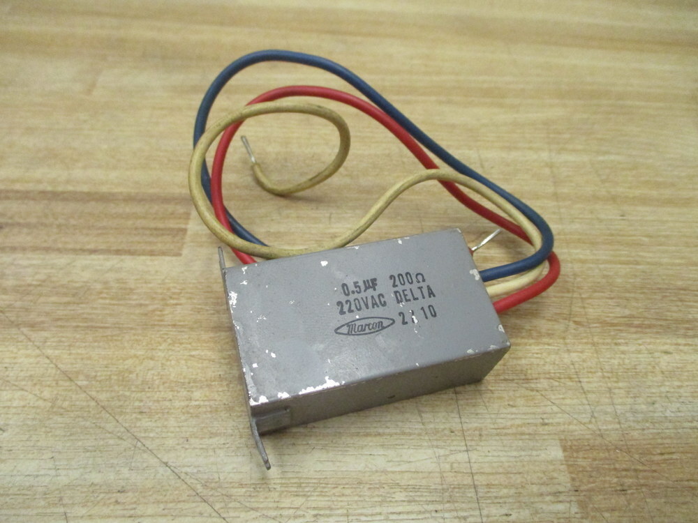 Marcon 0.5µF 200Ω 220VAC DELTA Capacitor