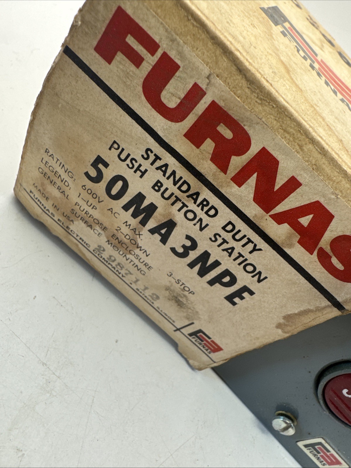 FURNAS 50MA3NPE NSMP New Open Box Old Stock
