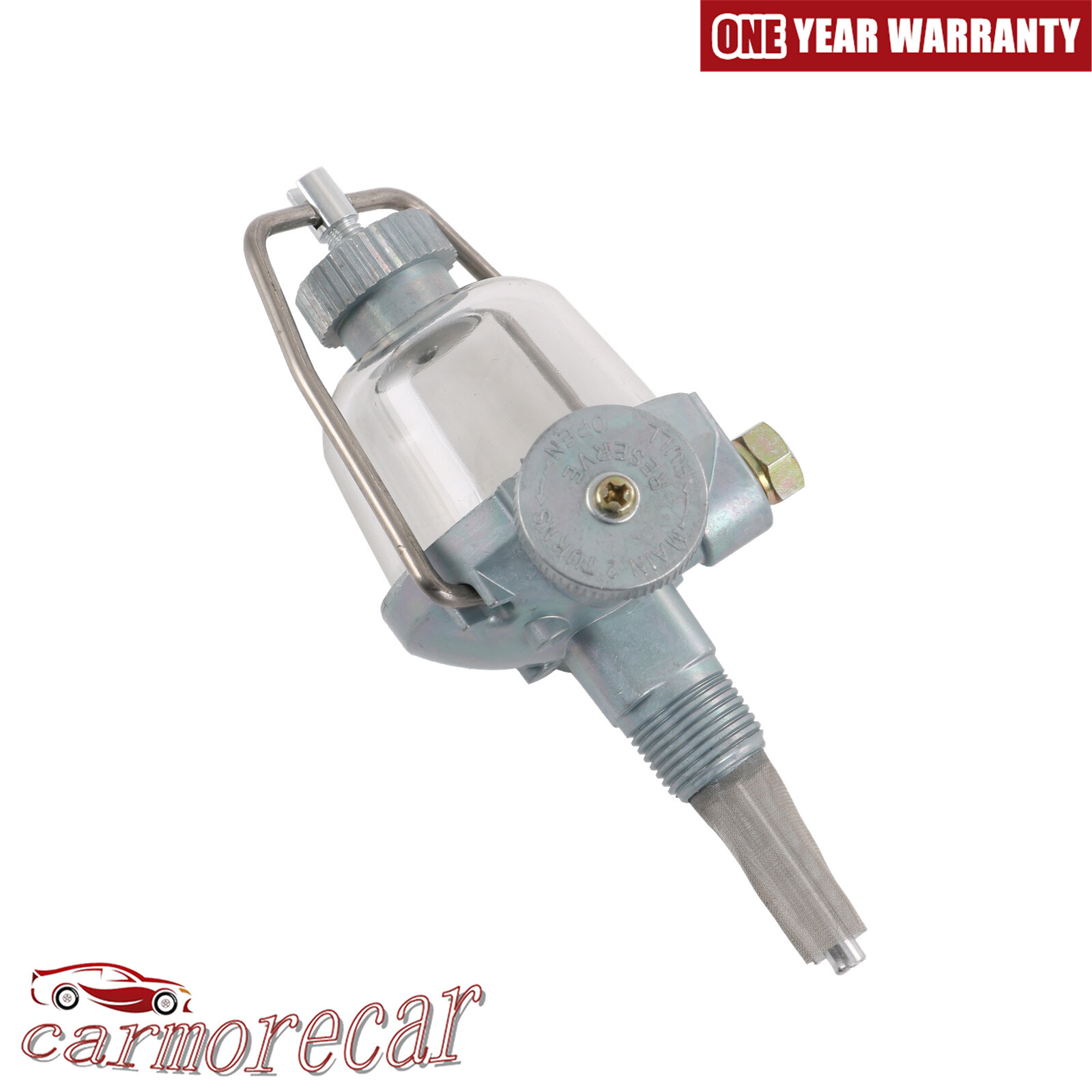 2N9155B Gas Fuel Sediment Bowl w/Shut Off For Ford NAA Jubilee 2N 8N 9N NAA9155