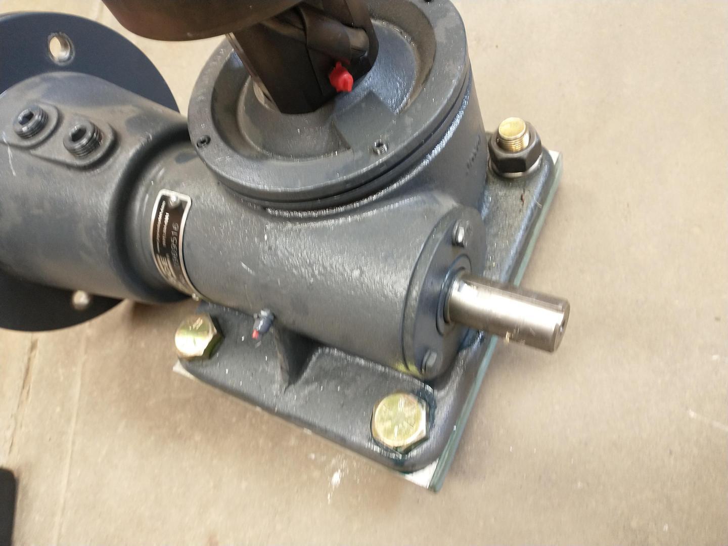 Joyce Dayton 20ton 8:1 Gear reducer dual output with ballscrew GH303C1
