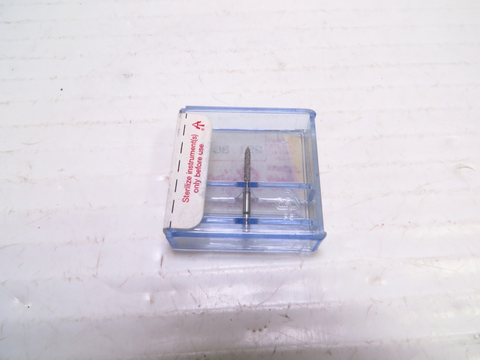 Abrasive Technology Two Striper FG 251.8 Bevel Cylinder Coarse Diamond Bur, 1 PK