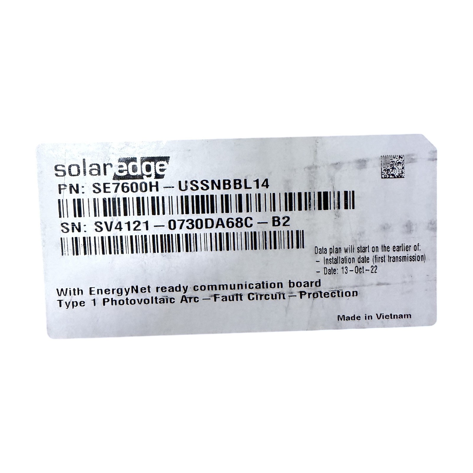 SolarEdge SE7600H-USSNBBL14 7.6kW Single Phase Energy Hub Inverter HD Wave